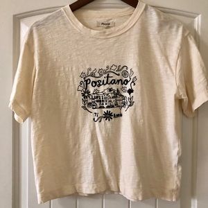 *MOVING SALE* Madewell positano graphic boxy tee